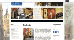 Desktop Screenshot of alberguecatedral.com